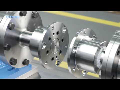 Flender N-ARPEX – Assembly of the coupling and changing the plate pack