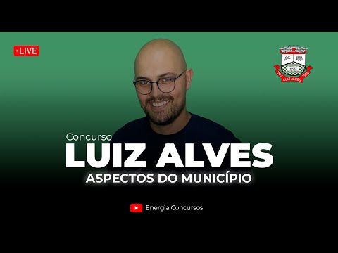 Concurso Luiz Alves SC  - Aspectos do Município