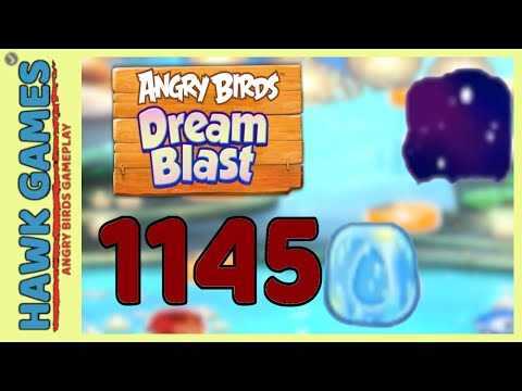 Angry Birds Dream Blast Level 1145 Extreme - Walkthrough, No Boosters