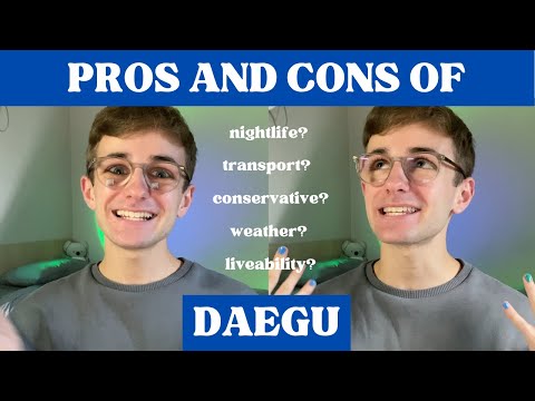 DAEGU PROS & CONS | Compared to Living in Seoul or Busan
