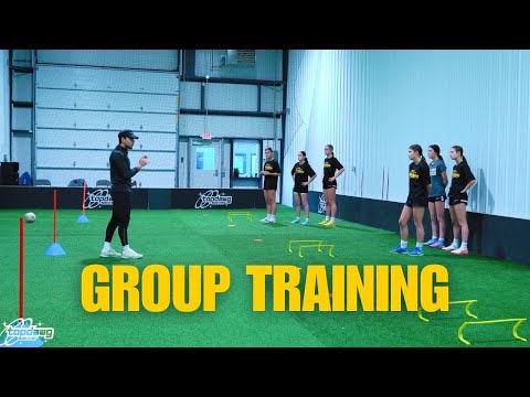 Full Group Soccer Training Session | Footwork, Reaction, and Passing Drills