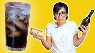 Does Healthy Coke Taste Like Coke? | Balsamic Vinegar + Flavored Seltzer = Healthy Coke