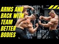 Arms and Back Workout | Morningcheck 5 weeks out