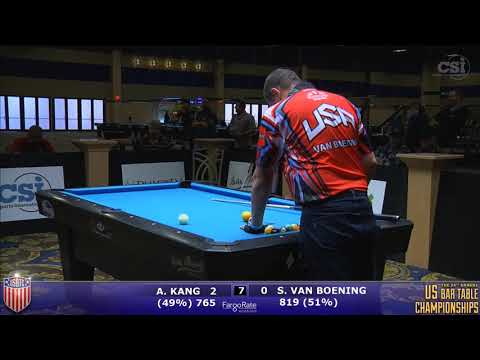 2017 US Bar Table Championships 10-Ball: Amar Kang vs Shane Van Boening