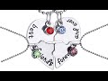 4 Piece Best Friend Necklace Amazon