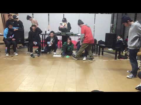 BANG !!  bboy UTB vs bboy kotaro