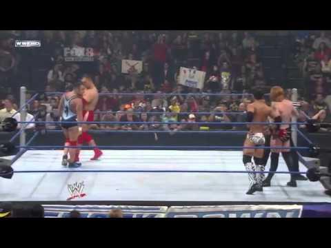 WWE SmackDown 02/18/11 Justin Gabriel & Heath Slater vs Santino Marella & Vladimir Kozlov (HDTV)