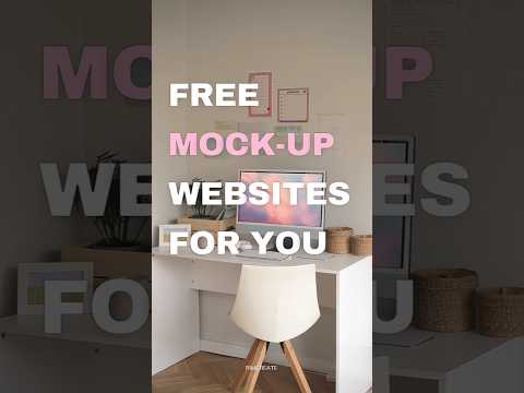 Free Mockup Websites for YOU ✨ #mockup #shorts