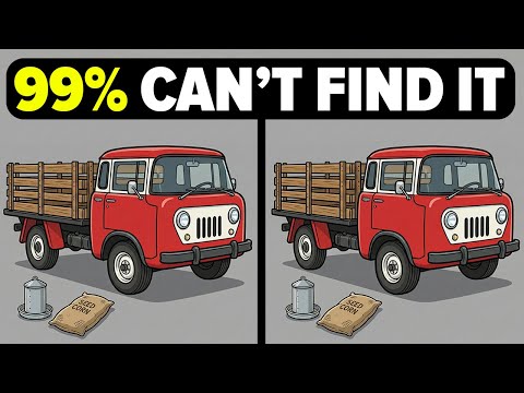 🧠🧐 Find the Differences | Brain Workout Challenge《Visual Health test》