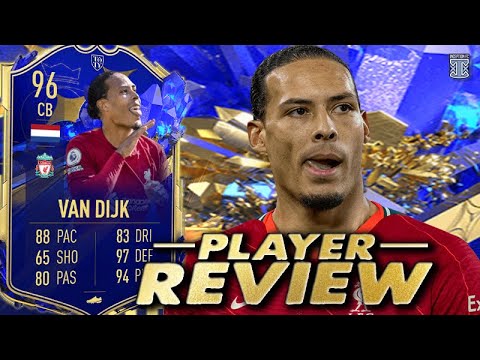 96 TOTY VAN DIJK PLAYER REVIEW! TEAM OF THE YEAR VIRGIL VAN DIJK - FIFA 23 ULTIMATE TEAM