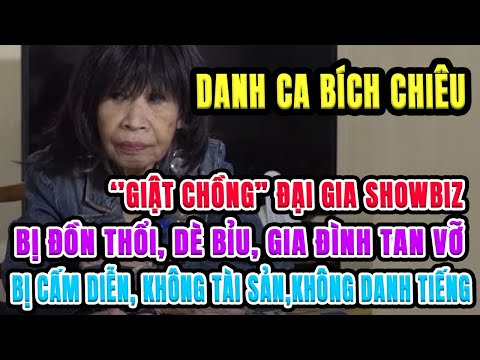Danh ca Bích Chiêu: Tình yêu sai trái khiến nữ hoàng phòng trà bị ném trứng trên sân khấu
