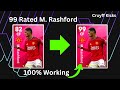 How to Train 99 rated M. Rashford in eFootball 2024 | Cruyff Kicks