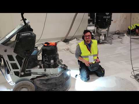 Geschliffener Designestrich Sichtestrich - Estrich schleifen und polieren - BMS: Estrichfirma Berlin