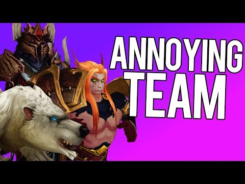 Most Annoying Team to Play Against - Outlaw Rogue PvP WoW Legion 7.2