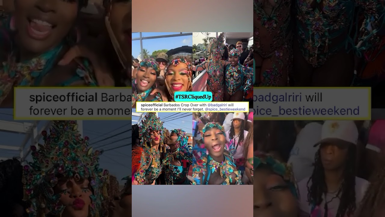 Rihanna & Spice Showed Out In Barbados During Crop Over!
