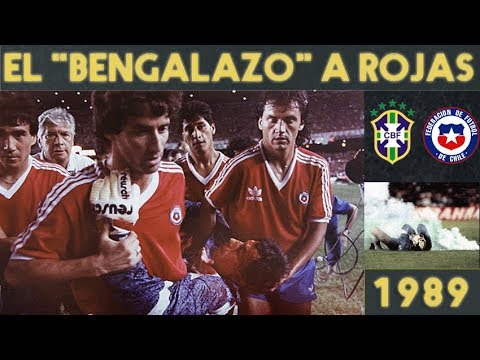 CÓNDOR ROJAS y el BRASIL-CHILE del "BENGALAZO" en Maracaná  (1989) 🔥🤕 Memorias del Fútbol