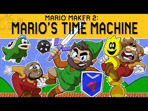 Super Mario Maker 2 | Mario's Time Machine | It's About Time  | Super Beard Bros