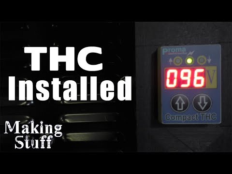 Part of a video titled DIY CNC Plasma - Torch Height Controller Installation - YouTube