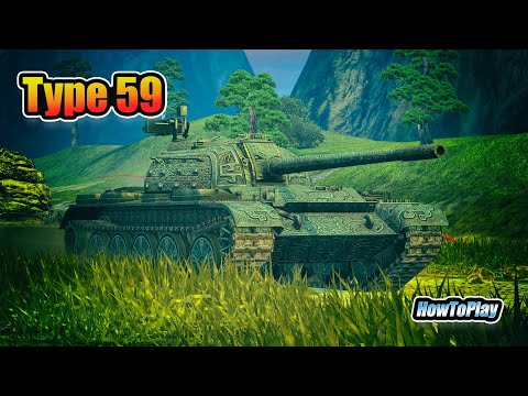 Type 59 - 6 Frags 7.4K Damage - Сomfortable after rebalancing! - World Of Tanks