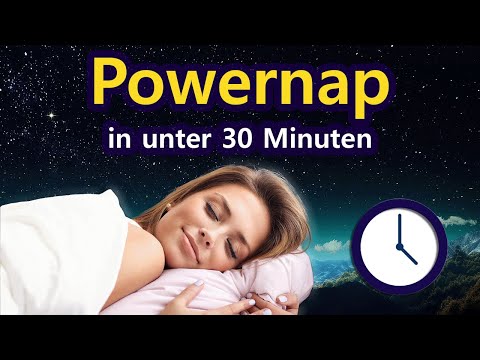 Mittagsschlaf Hypnose 30 Minuten | Powernapping Meditation (kleine Auszeit)