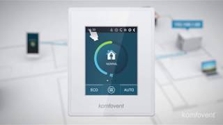 Connecting KOMFOVENT HOME mobile app to your home network (DE)
