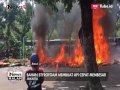 Aksi Anarkis Buruh Membakar Karangan Bunga Ahok Djarot INews Malam 01 05