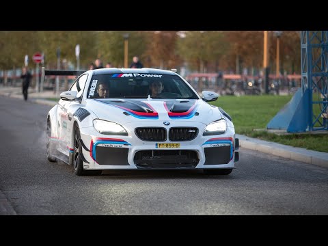 850HP BMW M6 GT3 with Decat Side Exhaust - LOUD Start Up, Revs & Accelerations !