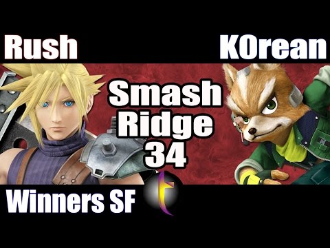 SR34 Singles: SSB Wii U - WSF - Rush vs K0rean