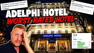 WORST RATED | SHOCKING Reviews | Adelphi Hotel Liverpool | One Night Stay & Tour