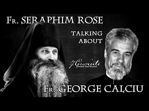 FR. SERAPHIM ROSE TALKING ABOUT FR. GEORGE CALCIU. SEE CAPTIONS #frgeorgecalciu  #frseraphimrose
