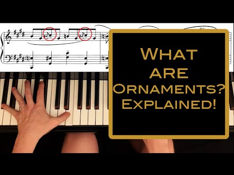 How to Play Ornaments on the Piano - Explained!