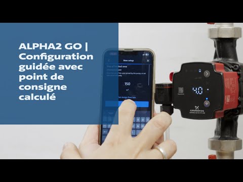 ALPHA2 GO | Configuration guidée avec point de consigne calculé