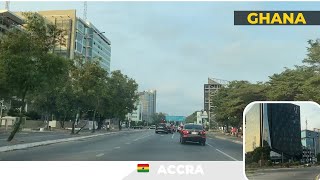 A ride through Accra Central Via Ridge | Ghana
