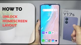 How To Unlock Home Screen Layout In Vivo Y17s