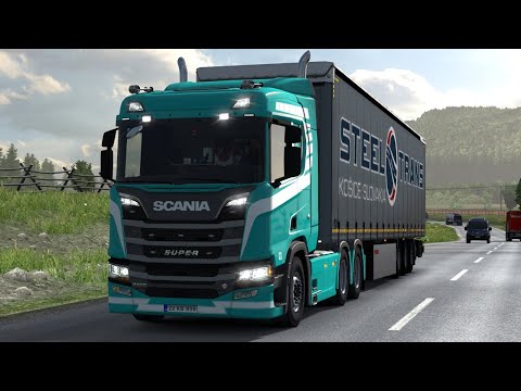 ETS2 1.36 - Scania Next-Gen R650 | Lyon - Dijon | Gameplay