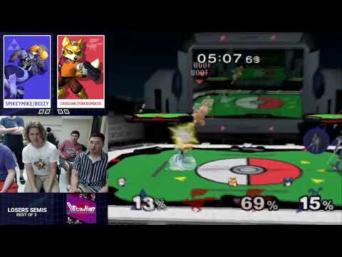 Beezy & SpikeyMike (B) vs. Crogunk & @pinkbombo91 (R) - Losers Semis - SK Arcadian 2022