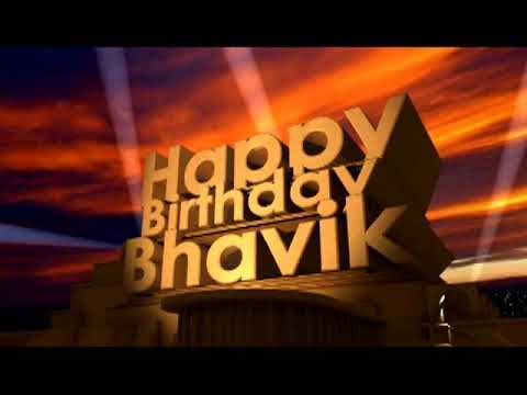 Happy Birthday Bhavik