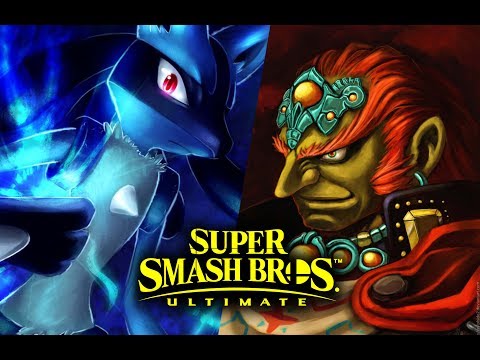 Super Smash Bro's ULTIMATE - Me(Lucario) Vs My Friend(Ganondorf)