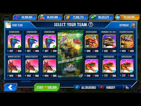 PREHISTORIC PLANT EATERS! HERBIVORES X3 | JURASSIC WORLD THE GAME