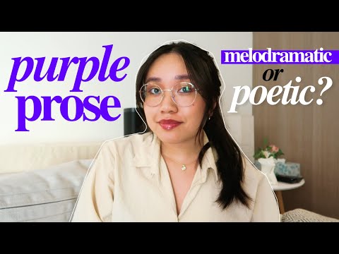 let’s talk about ~flowery~ writing ???? “purple prose” and how to avoid it