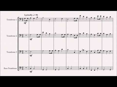 Happy Birthday (Trombone Quartet arrangement)