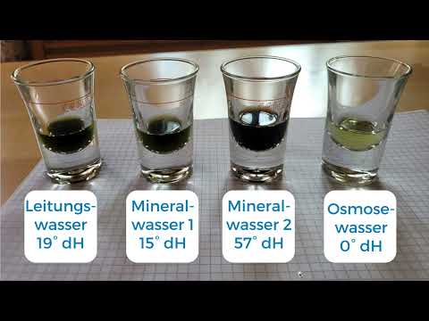 Wie hart ist Dein Trinkwasser?