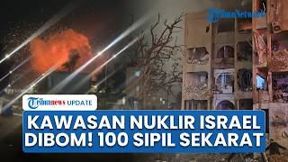 Penampakan Kota Arad & Dimona Hancur! Kawasan Nuklir Israel Dibom Iran, Warga Tertimbun Bangunan
