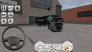 Euro truck driver: first job done 💯 | electronic transporting | ets2