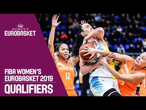 Ukraine v Netherlands - Full Game - FIBA Women's EuroBasket 2019 Qualifiers