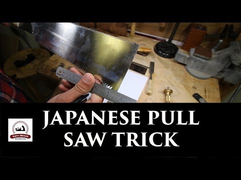 Japanese Hand Saw Trick Everyone Should Know Video