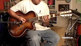 Video thumbnail for 1958 HOFNER Archtop Acoustic Guitar Demo by TheJRGuitars