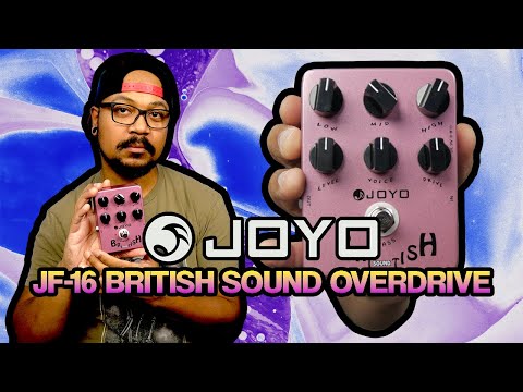 "A MARSHALL IN A BOX!?" JOYO JF-16 British Sound Overdrive | Gear Review