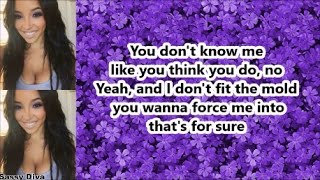 Tinashe - You Don&#39;t Know Me (Lyrics)