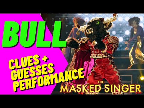 Bull Performance, Clues and Guesses - Masked Singer - Finale